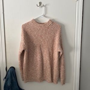 Tunic length sweater